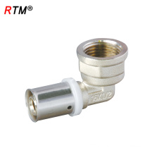 A17 4 14 90 degree female elbow brass 90 degree tube fitting female elbow